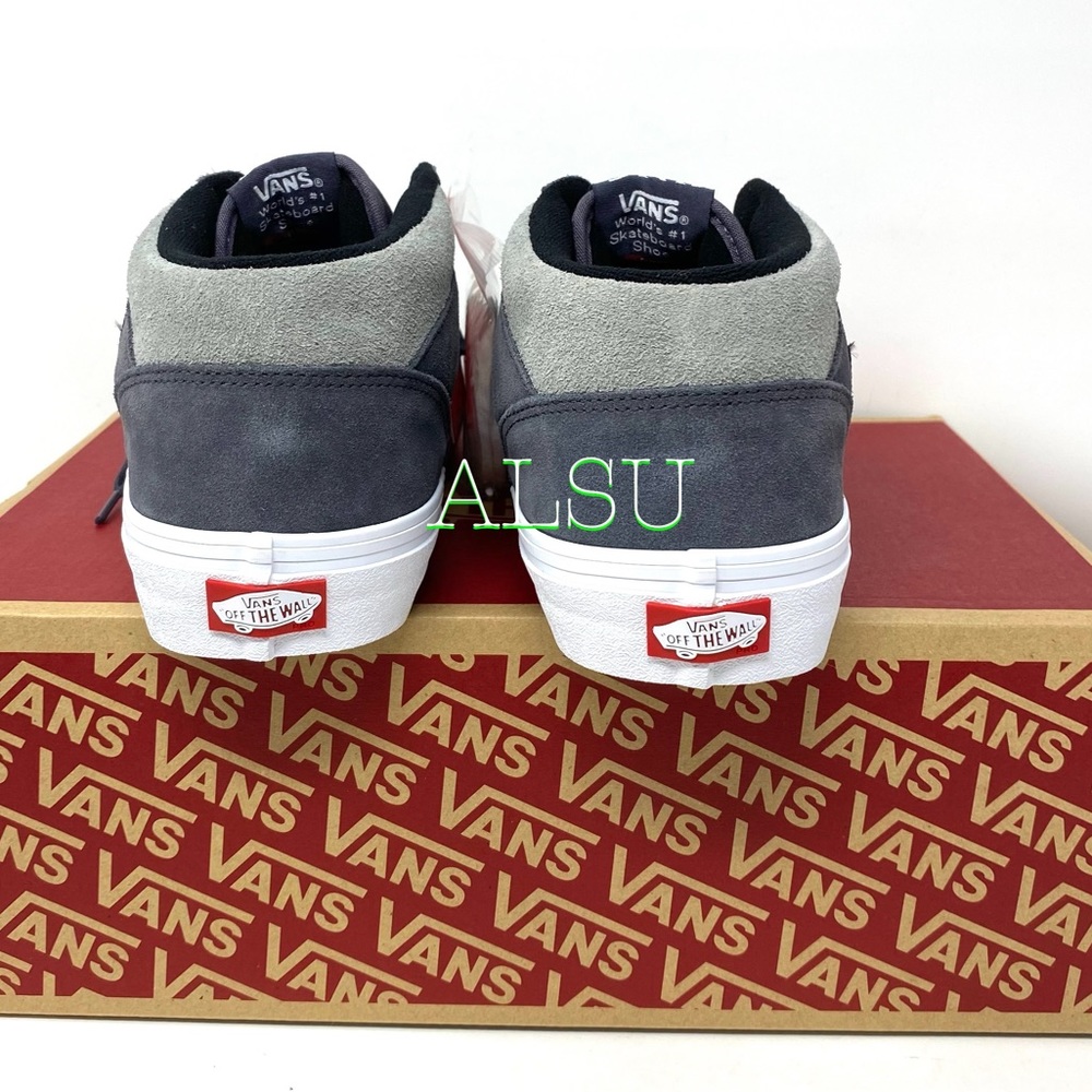 VANS Half Cab Pro Periscope Suede Grey Men Sneaker - Picture 9 of 10